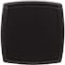 Jeffrey Alexander 1-1/4" Overall Length Matte Black Square Renzo Cabinet Knob 141MB - alternate 7